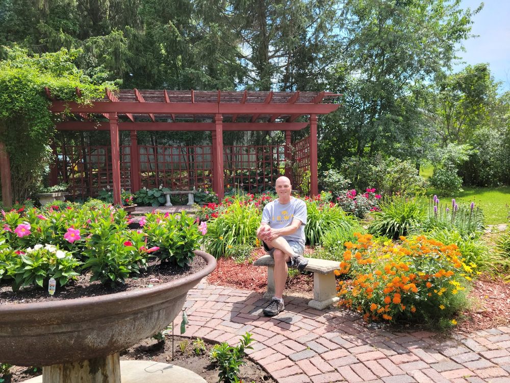 A community garden in Jones County